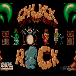 Chuck Rock (U) Title Screen